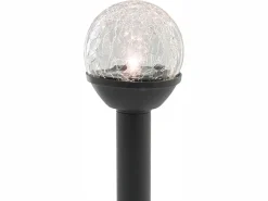 6 cm Craquele Solar-Gartenbeleuchtung