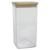 0,9 liter Vorratdose mit Bambusdeckel