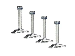 040 Parts M8x60 Schraubfitting - Set von 4