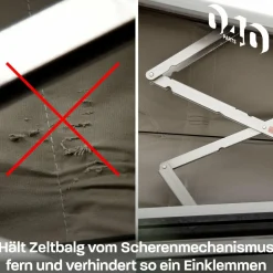 040 Parts Zeltgummi fuer T4 Camper Van