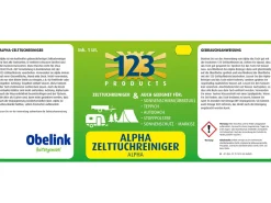 123 Products Alpha Zelttuchreiniger