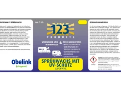 123 Products UV Superwax mit Sprayer