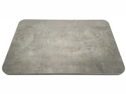 90 x 58 cm Betonoptik Tischplatte