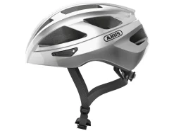 Abus Macator Gleam Silver Fahrradhelm