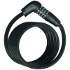 Abus Numero 5510C/180 BK Spiralkabelschloss