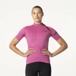 AGU Core Essential Damen-Radshirt - Purple