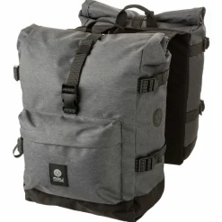 AGU H2O Roll-Top II Urban Doppelte Fahrradtasche - Grey