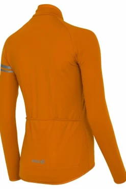 AGUEssential Langarm Damen Thermo Trikot - Orange