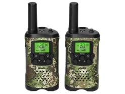 Alecto FR115CAMO Set mit 2 Walkie Talkies