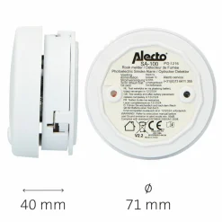 Alecto SA-102 Set von 2 Mini-Rauchmelder