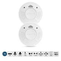 Alecto SD1010 Rauchmelder - Set von 2
