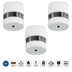 Alecto SD1020 Rauchmelder - Set von 3