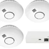 Alecto SMART-SMOKE10 Set mit 3 Rauchmeldern