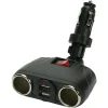 All-ride-Steckdose dual & 2 USB