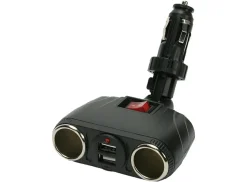 All-ride-Steckdose dual & 2 USB