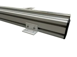 Aluminium 120 x 60 cm Heckauszug mit 3 geschlossenen Boxen