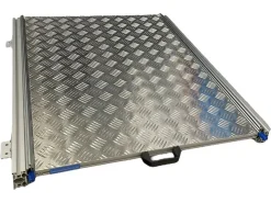 Aluminium Wohnmobil Schiebrahmen mit Deckplatte - 80x60 cm