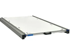 Aluminium 120x60cm Heckauszug mit 9mm Global-Volkern-Deckplatte