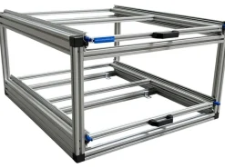 Aluminium-Doppel-Heckauszug - 80×60 cm