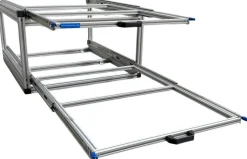 Aluminium-Doppel-Heckauszug - 80×60 cm