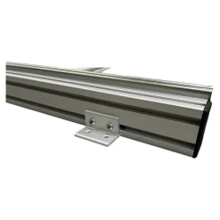 Aluminium-Heckauszug 90x80 cm mit 4 offenen Behältern