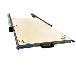 Aluminium-Schiebegestell 80x60 cm mit 9 mm Multiplexboden