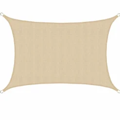 AMANKA 3 x 4 HDPE Sonnensegel - Beige