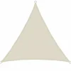 AMANKA 4 x 4 x 4 wasserabweisendes Polyester Sonnensegel - Beige
