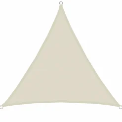 AMANKA 4 x 4 x 4 wasserabweisendes Polyester Sonnensegel - Beige