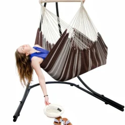 AMANKA 185 x 130 XXL Hängestuhl - Brown