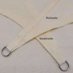 AMANKA 3x5 beiges HDPE Sonnensegel