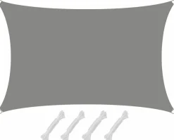 AMANKA 1x2m graues Polyester wasserdichtes Schattennetz