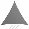 AMANKA 8x8x8m graues HDPE wasserdurchlässiges Schattennetz