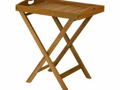 Ambiance Klapptisch mit Tablett 60 x 42x 65 cm