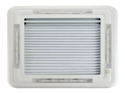 AOYI Skylight LED 40 x 40 cm Dachluke - Smoke/White