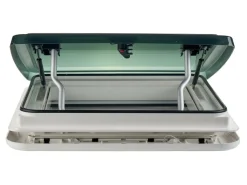 AOYI Skylight LED 40 x 40 cm Dachluke - Smoke/White