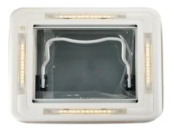 AOYI Skylight LED 40x40 cm Dachluke mit dauerbelüftung