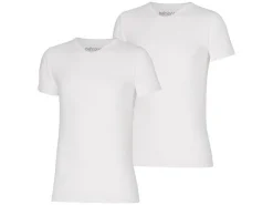 Apollo Bamboo Basic O-Neck White Herren T-shirt