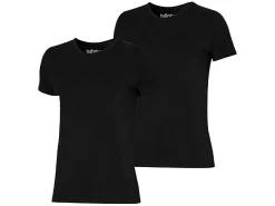Apollo Bamboo Basic V-Neck Black Herren T-shirt