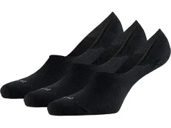 Apollo Basic Bamboo No-Show Terry Black Socken