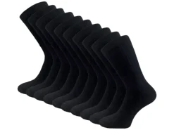 Apollo 10-pack Black Sportsocken