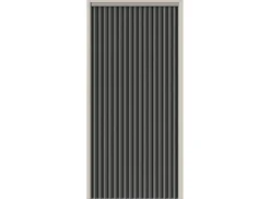 Arisol Kordelvorhang 190 x 60 - Anthracite/Grey