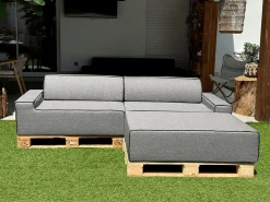 ARKO Modulares Sofa Doppel-Chaiselongue - 240x160cm Grau