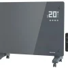 Auronic 1500 Watt Glasplattenheizung - Grey