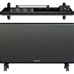 Auronic 2000 Watt Metallplattenheizung - Black