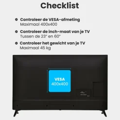 Auronic Dreh- und Neigbare TV Halterung - 23-60 Zoll