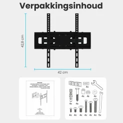 Auronic Dreh- und Neigbare TV Halterung - 23-60 Zoll