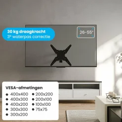 Auronic Dreh- und Neigbare TV Halterung - 26-55 Zoll