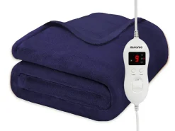 Auronic 1-Personen Elektrische Decke - Blue