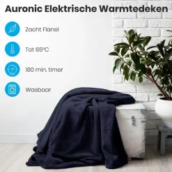 Auronic 2-Personen Elektrische Decke - Night Blue